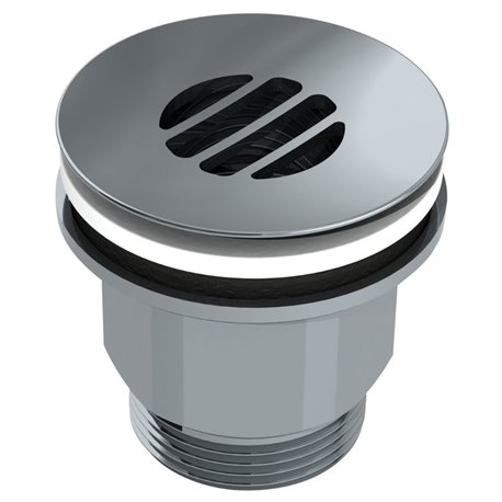 Bonde Hygiéna 6110 M1"1/4 à grille concave pour lavabo