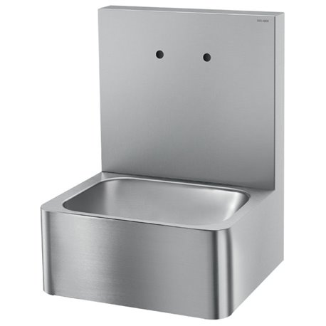 Lave-mains Hygiène 188200 dosseret haut avec trous de robinetterie