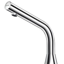 Robinet lavabo automatique à piles chromé