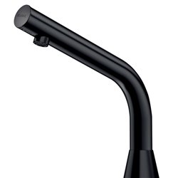 Robinet lavabo automatique à piles noir mat