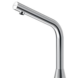 Robinet lavabo automatique à piles brossé