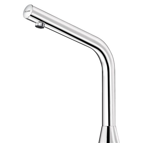 Robinet lavabo automatique à piles chromé