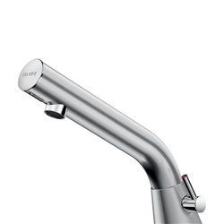 Mitigeur lavabo automatique sur secteur brossé