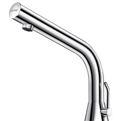 Mitigeur lavabo automatique sur secteur chromée