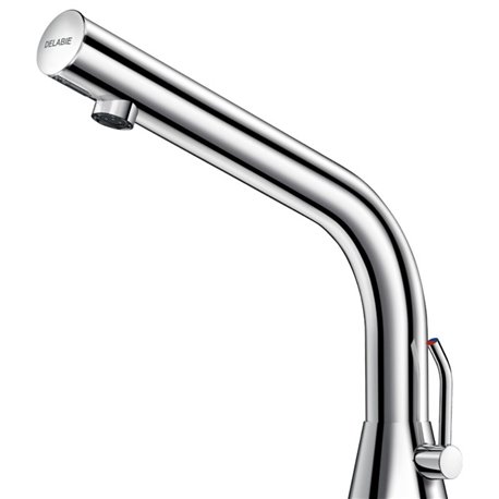 Mitigeur lavabo automatique à piles chromée
