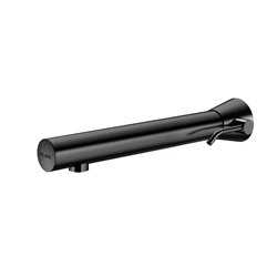 Mitigeur lavabo automatique sur secteur noir mat
