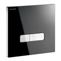 Plaque de commande Tempoflux plaque verre noir 