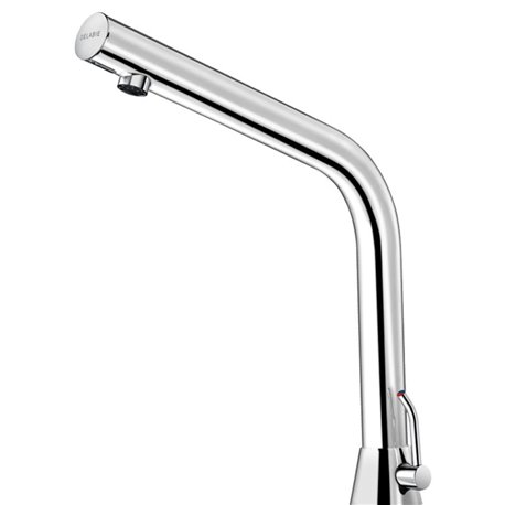 Mitigeur lavabo automatique à piles chromée