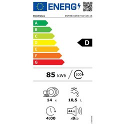 Lave-vaisselle ESM48310SW 14 couverts largeur 60 cm