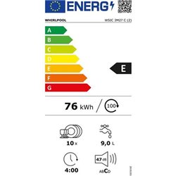 Lave-vaisselle WSIC3M27C 10 couverts intégrable