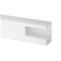 Lot de 2 m de goulotte de distribution à clipsage direct 45 TerCia TA-C45 90x55 mm 1 compartiment blanche