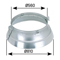 Bavette d'étanchéité Ø 560-810 mm