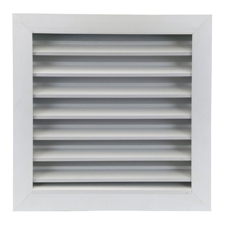 Grille extérieure GAE pas d'aillettes 50 mm 300x300 mm