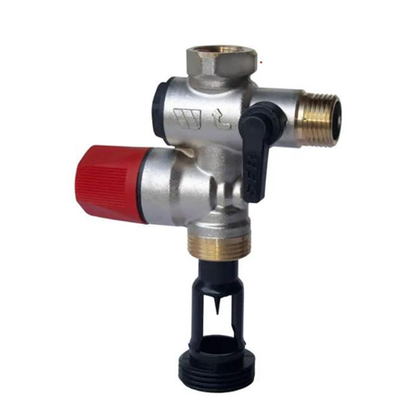 Groupe de sécurité droit 1/2" pour chauffe-eau Groupe de sécurité droit 1/2" pour chauffe-eau