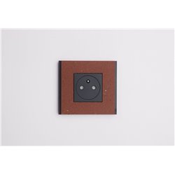 Plaque de finition Unica Deco Signature NU600271 Terracotta 1 poste