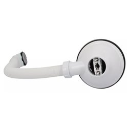 Bonde et vidage évier inox 90 mm 0204123 avec trop-plein, panier manuel