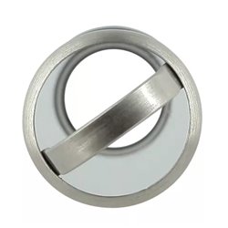 Bonde et vidage évier inox 50 mm 0224345 longueur 350 mm, pour bonde 559