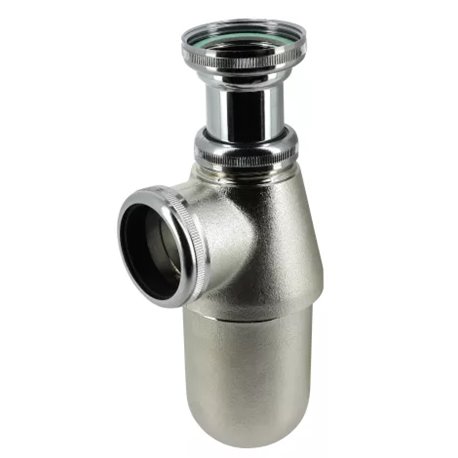Siphon évier 0501008 chromé mat 