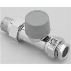 Robinet thermostatique droit nickel