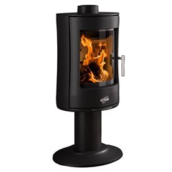 Poêle à bois Mazamet 388145ANTH 8,5 kWatts Noir