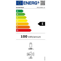 Réfrigérateur DRL1220ES 199 Litres 1 porte tout utile