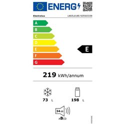 Réfrigérateur LNS5LE18S 271 Litres combiné encastrable
