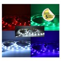 Ruban LED de 5 m 2,5 W/m 260 Lm/m RGB + Blanc neutre