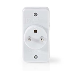 Fiche multiprise 2 prises 2 pôles + terre PSSPL200C2WT