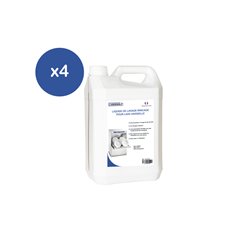 Lot de 4 bidons liquide de lavage-rinçage CL4LLRLVA5 pour lave-vaisselle 5 L