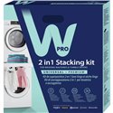 Kit de superposition universel 2 en 1 pour lave-linge et sèche-linge