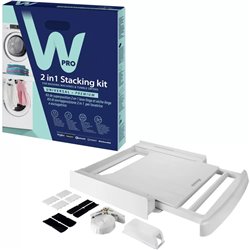Kit de superposition universel 2 en 1 pour lave-linge et sèche-linge