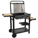 Barbecue gaz 3 brûleurs Flavo 60 AM083T 8400 Watts noir et bois