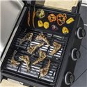 Barbecue gaz 3 brûleurs Flavo 60 AM083T 8400 Watts noir et bois