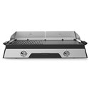Plancha Gril Duo 2200 PLANCHADUO2200 2200 Watts inox et noir