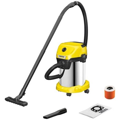 Aspirateur eau et poussière WD3 S 16281410 19 Litres jaune et noir