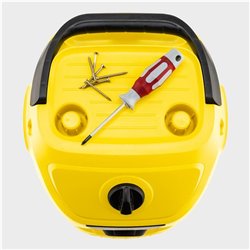 Aspirateur eau et poussière WD3 S 16281410 19 Litres jaune et noir
