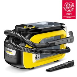 Injecteur extracteur SE 3-18 Compact battery set 10815020 1,7 Litres noir et jaune
