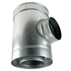 Té souche insonorisé sans joint Ø355 mm