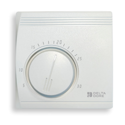 Thermostat d'ambiance Tybox 11 mécanique filaire pour chauffage hydraulique