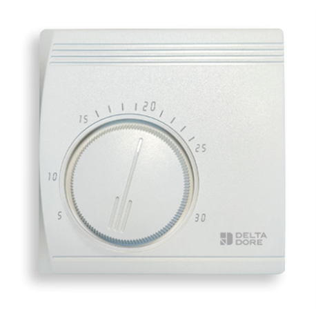 Thermostat d'ambiance Tybox 11 mécanique filaire pour chauffage hydraulique Thermostat d'ambiance Tybox 11 mécanique filaire pour chauffage hydraulique