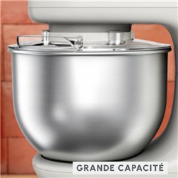 Robot pâtissier 4,8 L Bake Essential QA160110 800 Watts écru