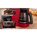 Cafetière filtre 10/15 tasses MyMoment TKA2M114 rouge