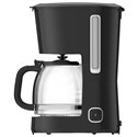 Cafetière filtre 12/15 tasses Kitchen Studio KSCAFET12BLACK noir brillant
