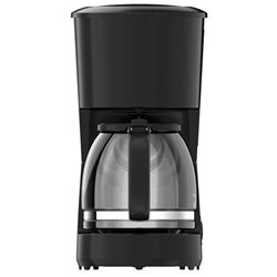 Cafetière filtre 12/15 tasses Kitchen Studio KSCAFET12BLACK noir brillant