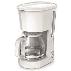 Cafetière filtre 12/15 tasses Kitchen Studio KSCAFET12BLANC blanc brillant