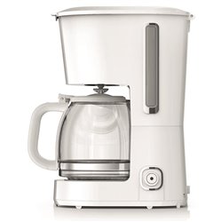Cafetière filtre 12/15 tasses Kitchen Studio KSCAFET12BLANC blanc brillant