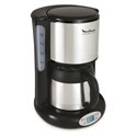 Cafetière Filtre 8/12 tasses programmable Subito FT362811 noir et inox brossé
