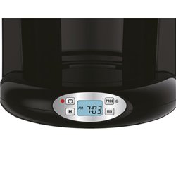Cafetière Filtre 8/12 tasses programmable Subito FT362811 noir et inox brossé