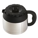 Cafetière Filtre 8/12 tasses programmable Subito FT362811 noir et inox brossé