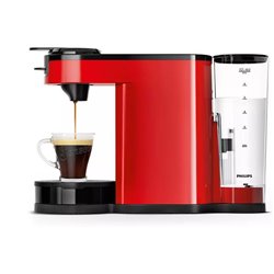 Cafetière Senseo Switch 7 tasses HD6592.85 rouge
